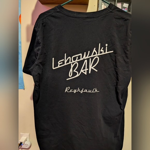 Lebowski Bar Reykjavik Tee - Picture 2 of 5